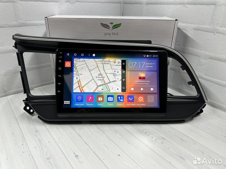 Магнитола андроид GrayBird Hyundai Elantra 6 3/32