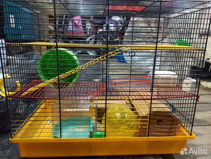 Клетки для хомяка