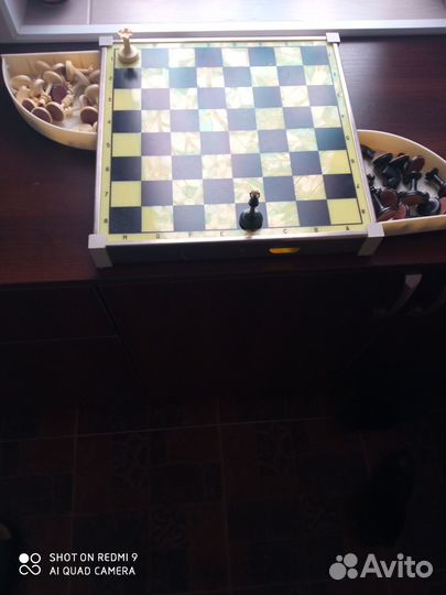 Шахматы СССР пластик