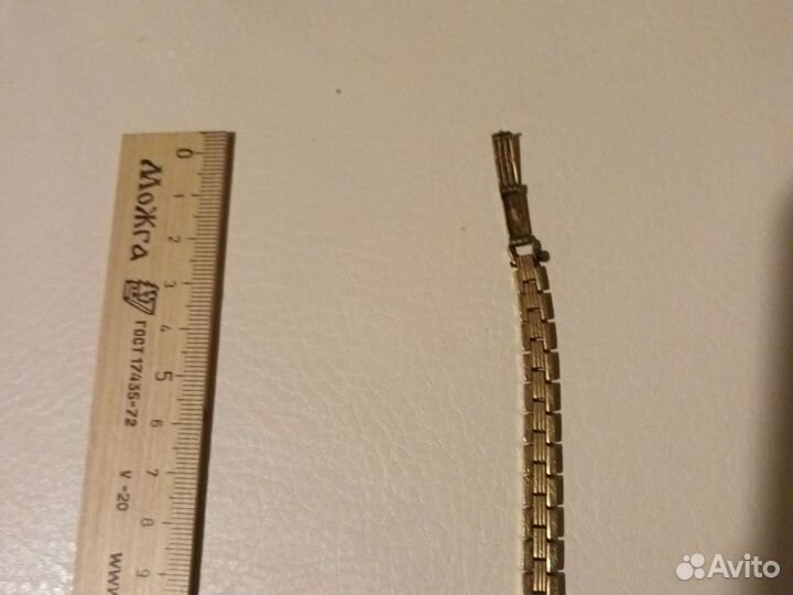 Часы наручные женские позолота клеймо