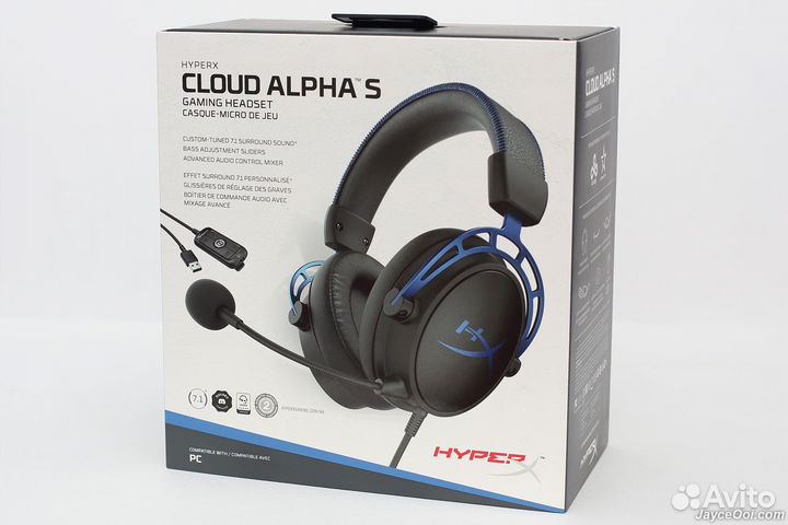 Игровая гарнитура HyperX Cloud Alpha S
