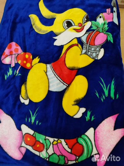 Пледы детские теплые