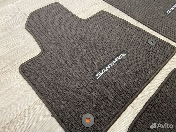 Оригинальные репсовые ковры Hyundai Santa Fe 3