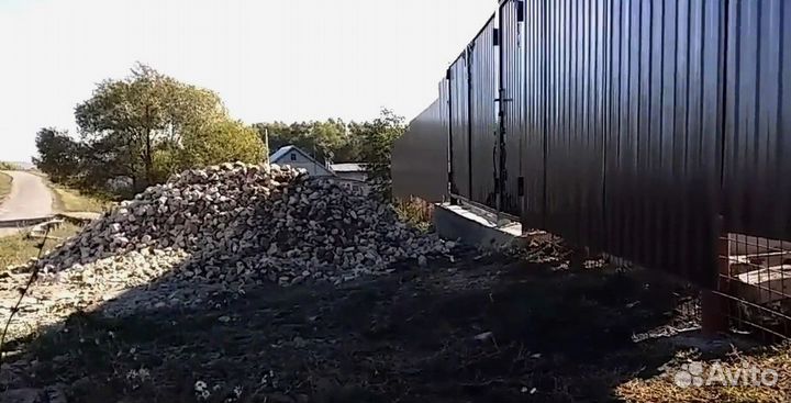 Щебень на парковку