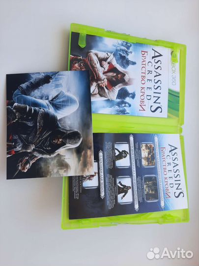Коробка без игры Assassin's creed братство крови