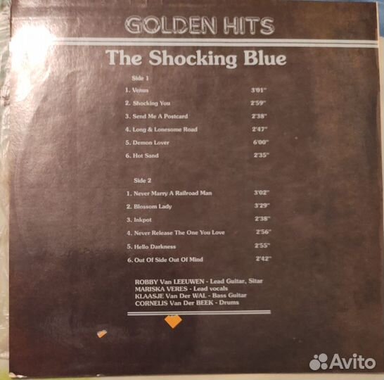 Винил The Shoking Blue Golden Hits