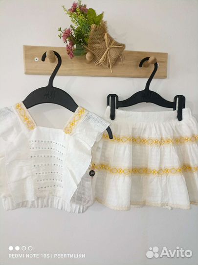 Летний костюм для девочки