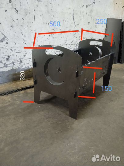 Мангал разобрать 1,5мм под заказ