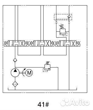 Маслостанция (гидростанция) гидропресса (цилиндра)