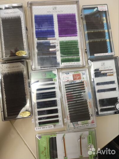 Пинцет для наращивания ресниц