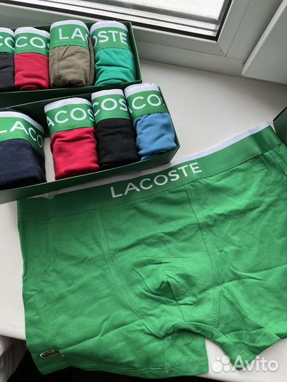 Трусы мужские боксеры lacoste