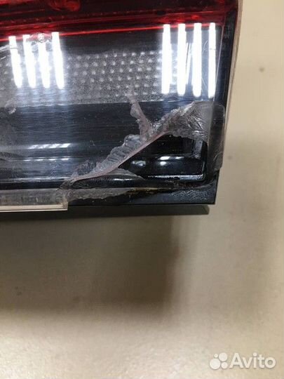 Фонарь задний внутренний правый Skoda Rapid
