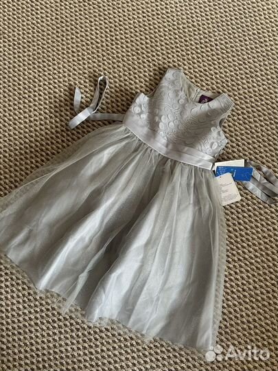 Платье новое праздничное 128
