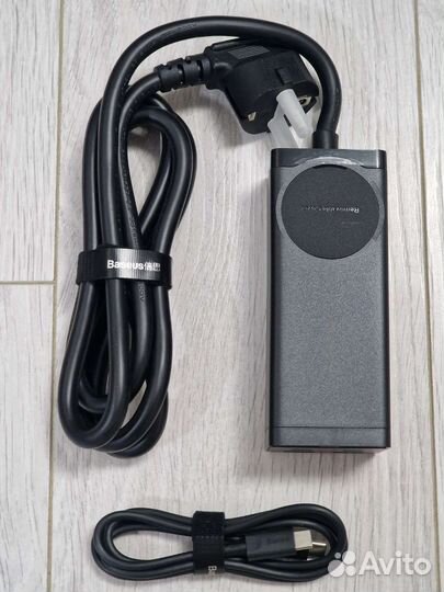 Зарядное устройство Baseus gan3pro 100W + розетка