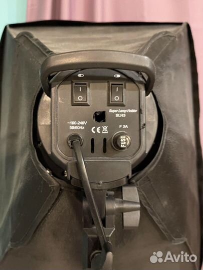 Софтбоксы 2 шт + 8 ламп