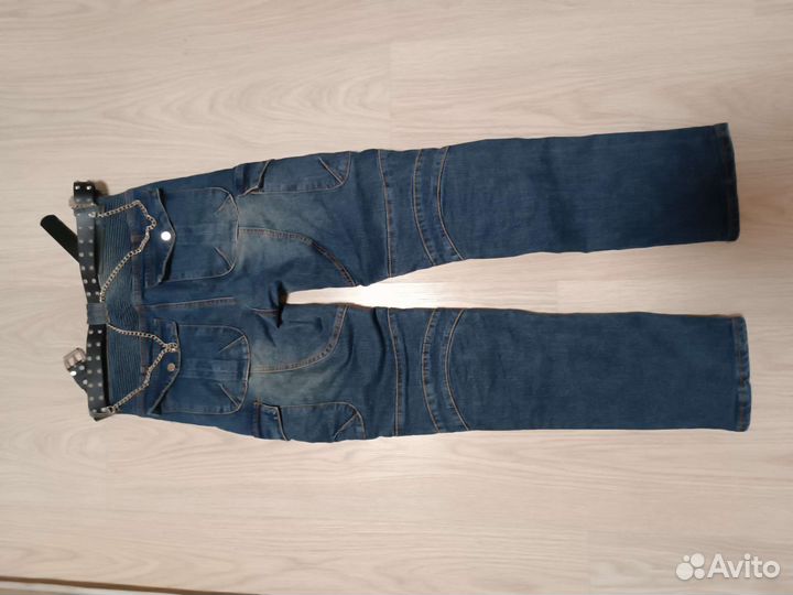 Мотоджинсы женские