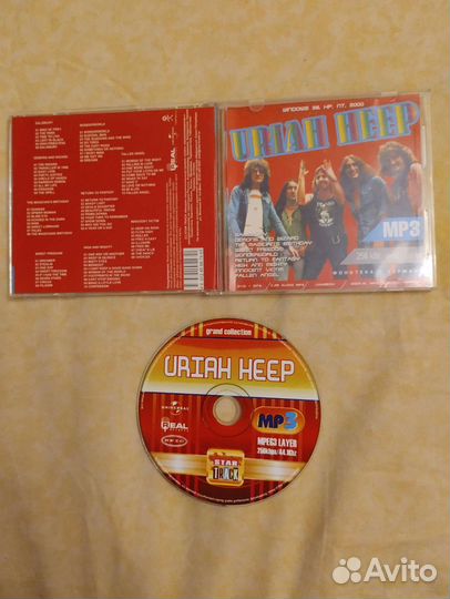 Uriah Heep. Рок-группа. MP3 диск