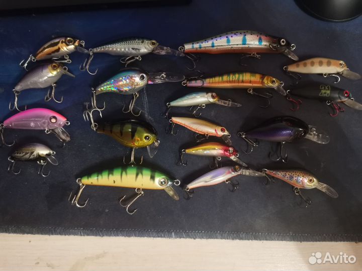 Японские воблеры на головля окуня щуку