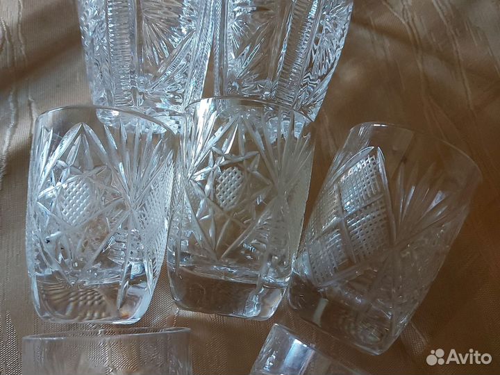 Стопки хрустальные СССР