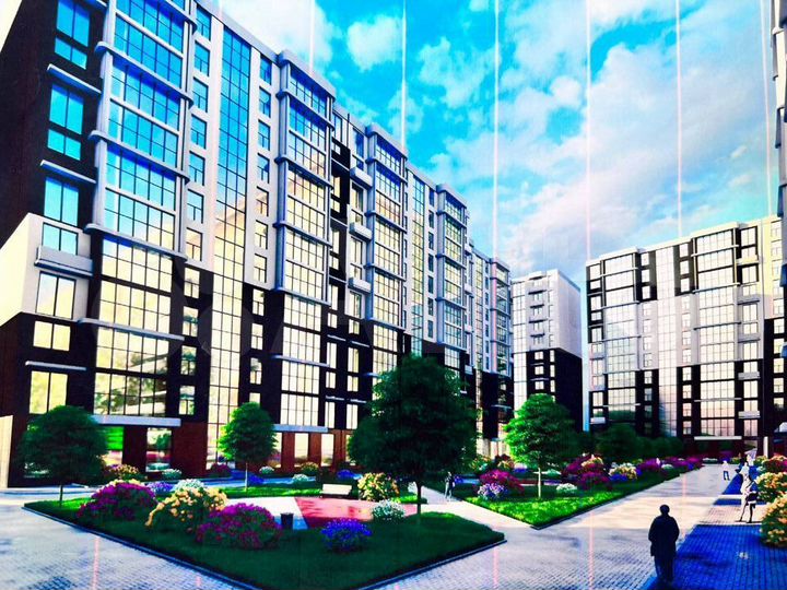 3-к. квартира, 97,2 м², 5/12 эт.