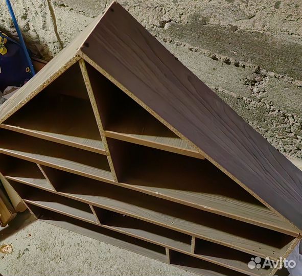 Полка книжная, домик для игрушек