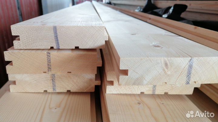 Шпунт 36х140мм 6м, сорт ав