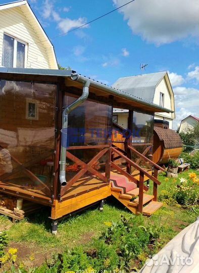 Мягкое стекло для беседок