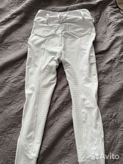 Конные бриджи белые