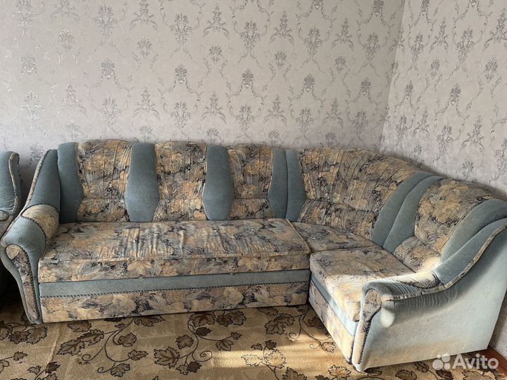 Угловой диван бу