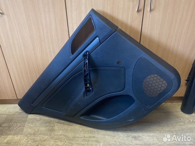 Skoda octavia a5 задняя левая дверная карта двери