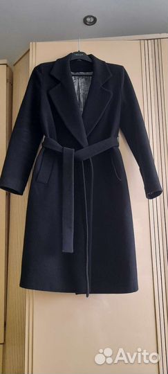 Черное пальто driam white