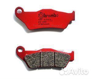 Тормозные колодки 07BB04SP / 07BB04