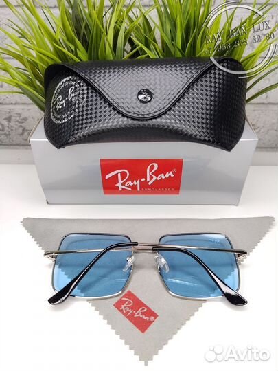 Очки Ray Ban Square Голубой