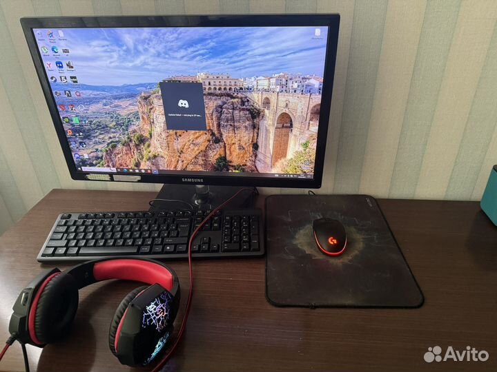 Игровой компьютер весь комплект