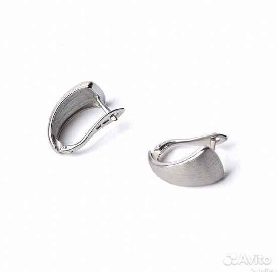 Серебряные серьги «Знаки внимания»