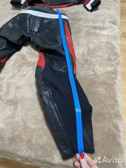 Мотокомбинезон кожаный раздельный