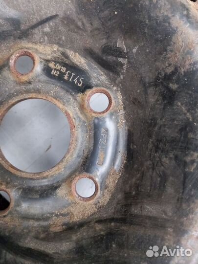 Штампованые диски на Volkswagen passat