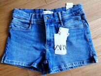 Шорты Zara джинсовые короткие новые