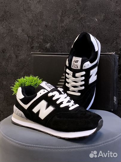 Кроссовки зимние New Balance 574 с мехом