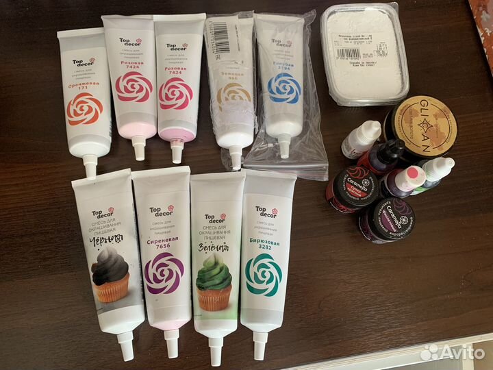 Пищевые красители top decor