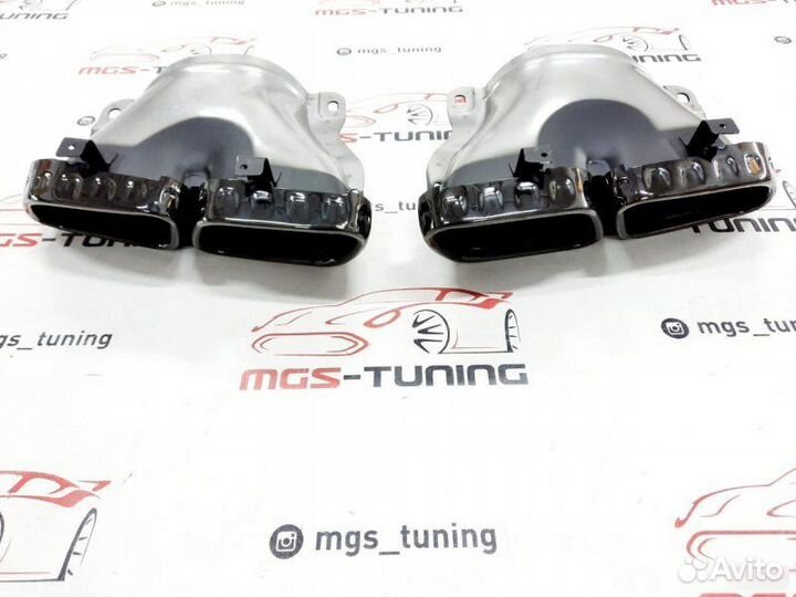 Насадки 63 AMG Black на Mercedes GLS-Class X167