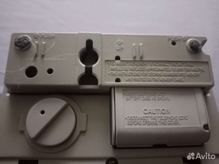 Телефон panasonic начала 2000-х годов стационарный