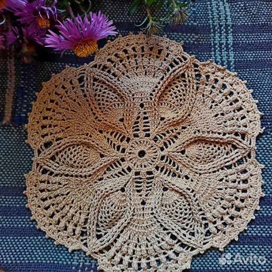 Салфетки вязаные крючком