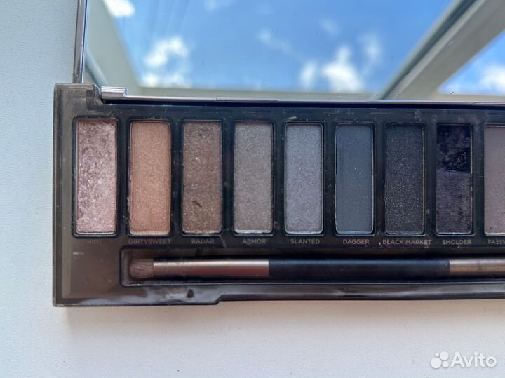 Тени naked urban decay smoky