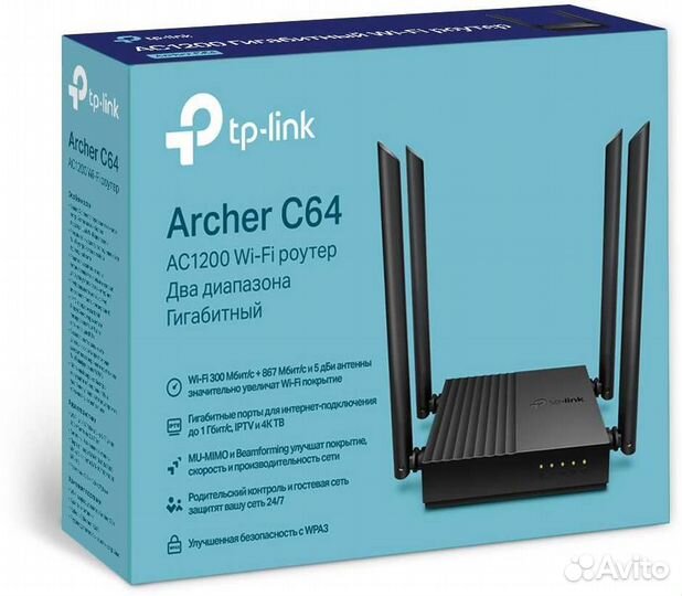 Wi-Fi роутер TP-Link Archer C64
