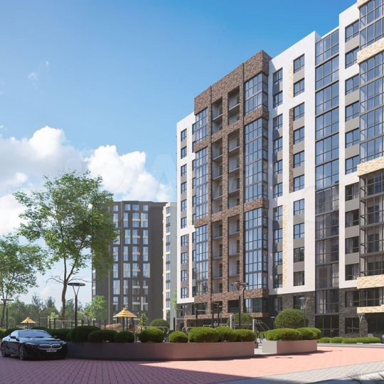 2-к. квартира, 72,1 м², 5/16 эт.