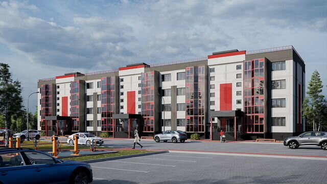 1-к. квартира, 39,6 м², 1/4 эт.