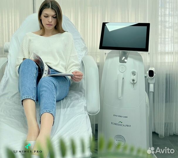 Диодный лазер для эпиляции люминес MaxPlus 2000W