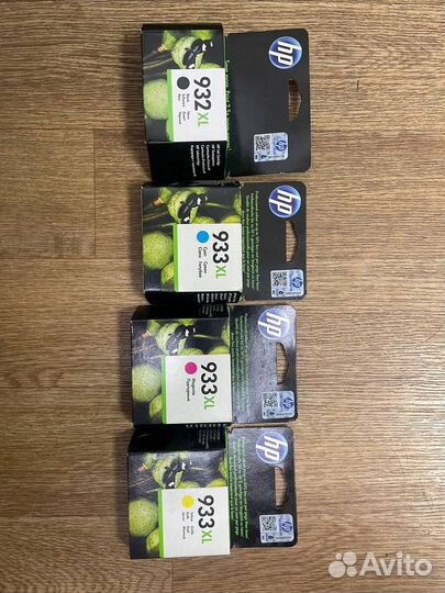 Ктриджи струйные HP 932 и 933