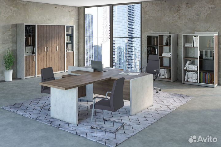 Кабинет руководителя Wood&Stone